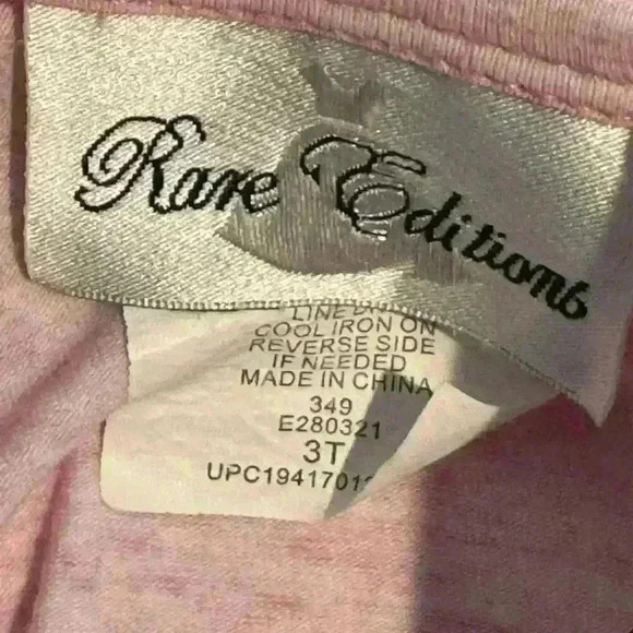 Rare Editions Baby Girls Aqua Butterfly Top size 3T - Picture 5 of 5